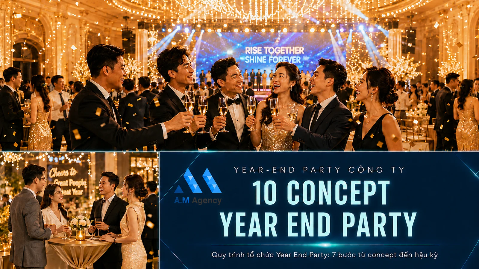 Year-end party công ty: Concept sáng tạo 2026
