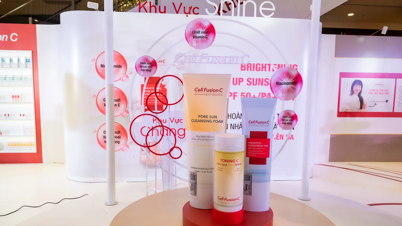 Cell Fusion C - Mall Activation Trải Nghiệm Da Liễu Tại AEON Bình Tân