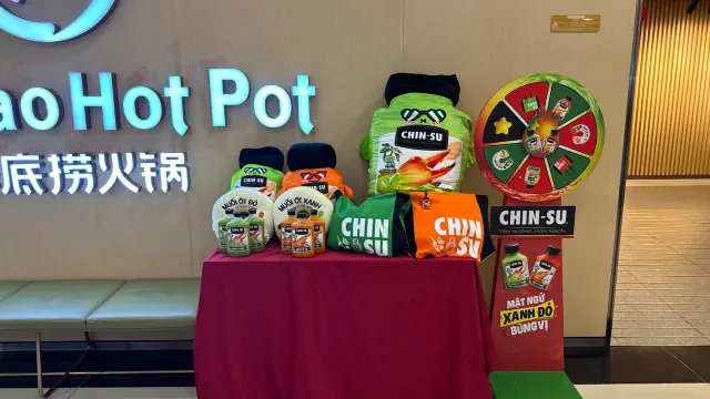 CHIN-SU Muối Ớt Xanh Đỏ - Activation Tại 3 Nhà Hàng Haidilao Hà Nội