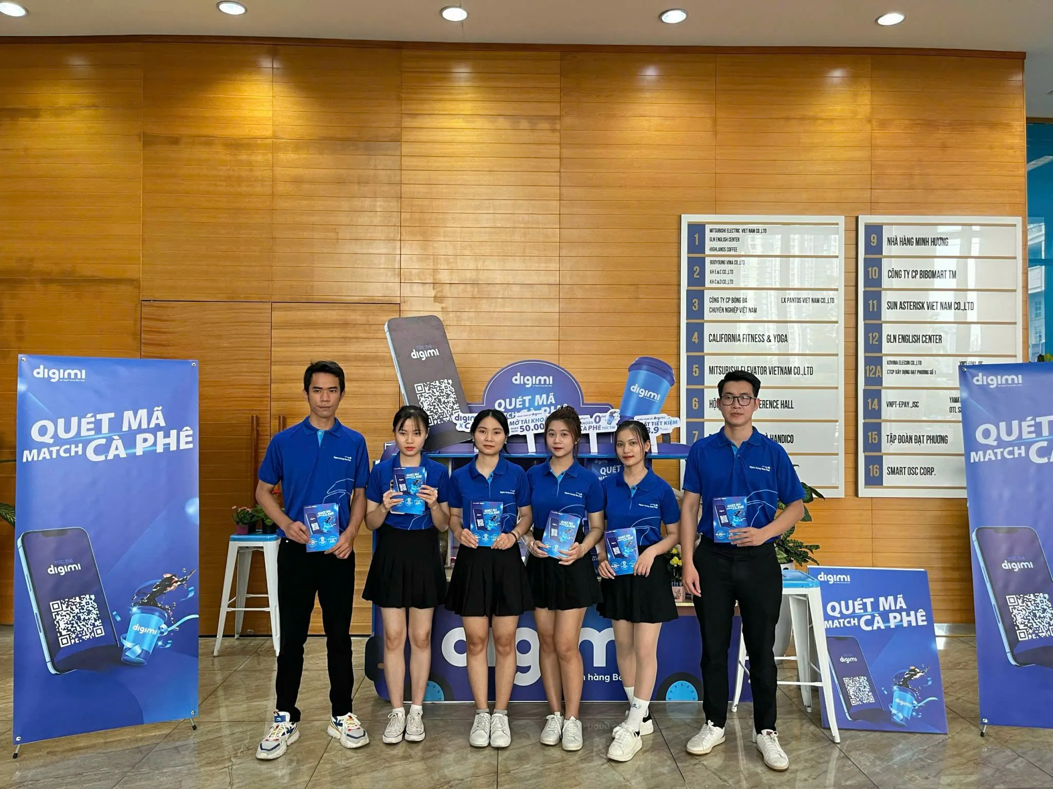 DIGIMI - Coffee Tour Activation Tại Tòa Nhà Văn Phòng