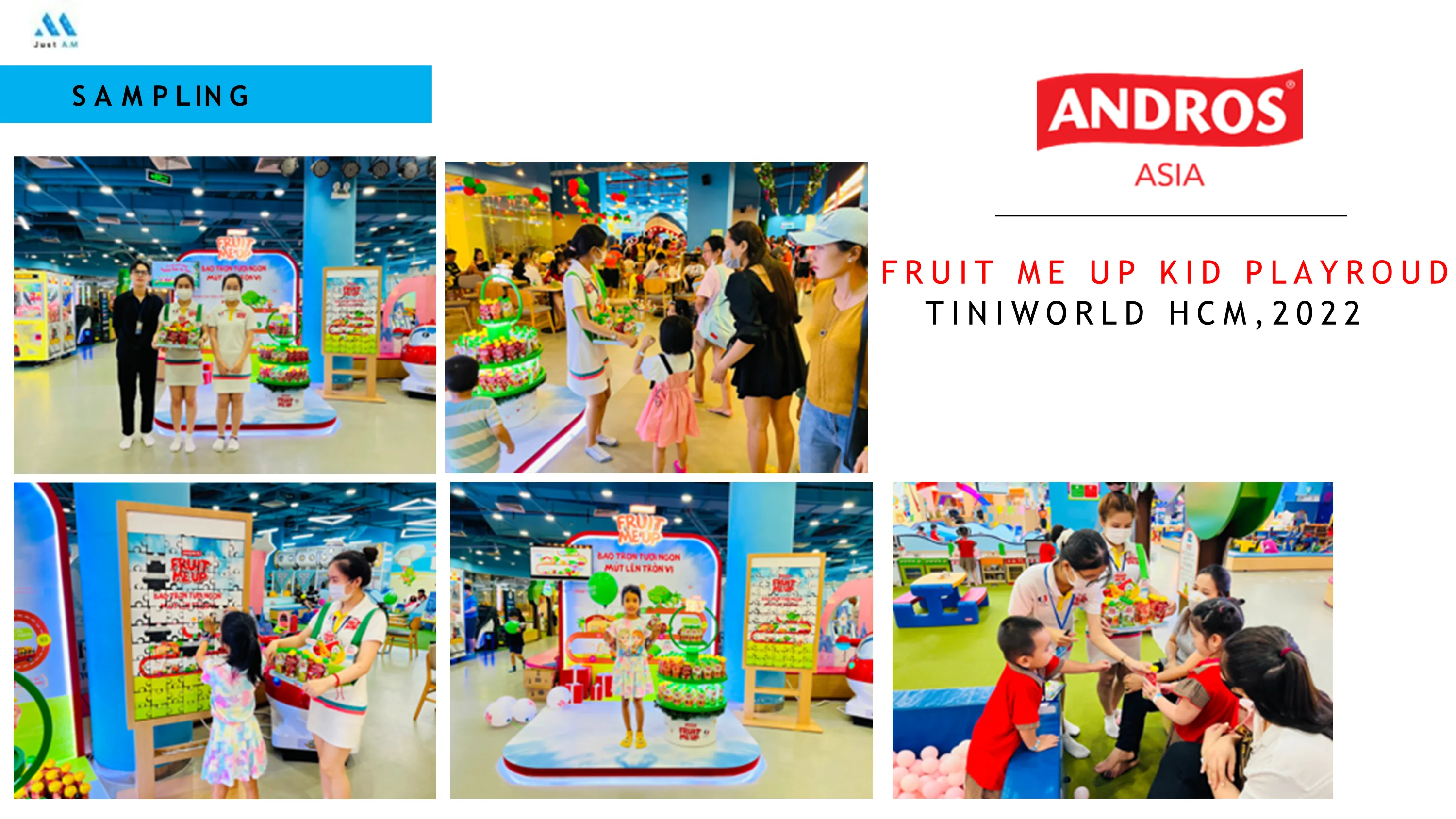 Fruit Me Up - Activation Tại Khu Vui Chơi TiniWorld & Các TTTM