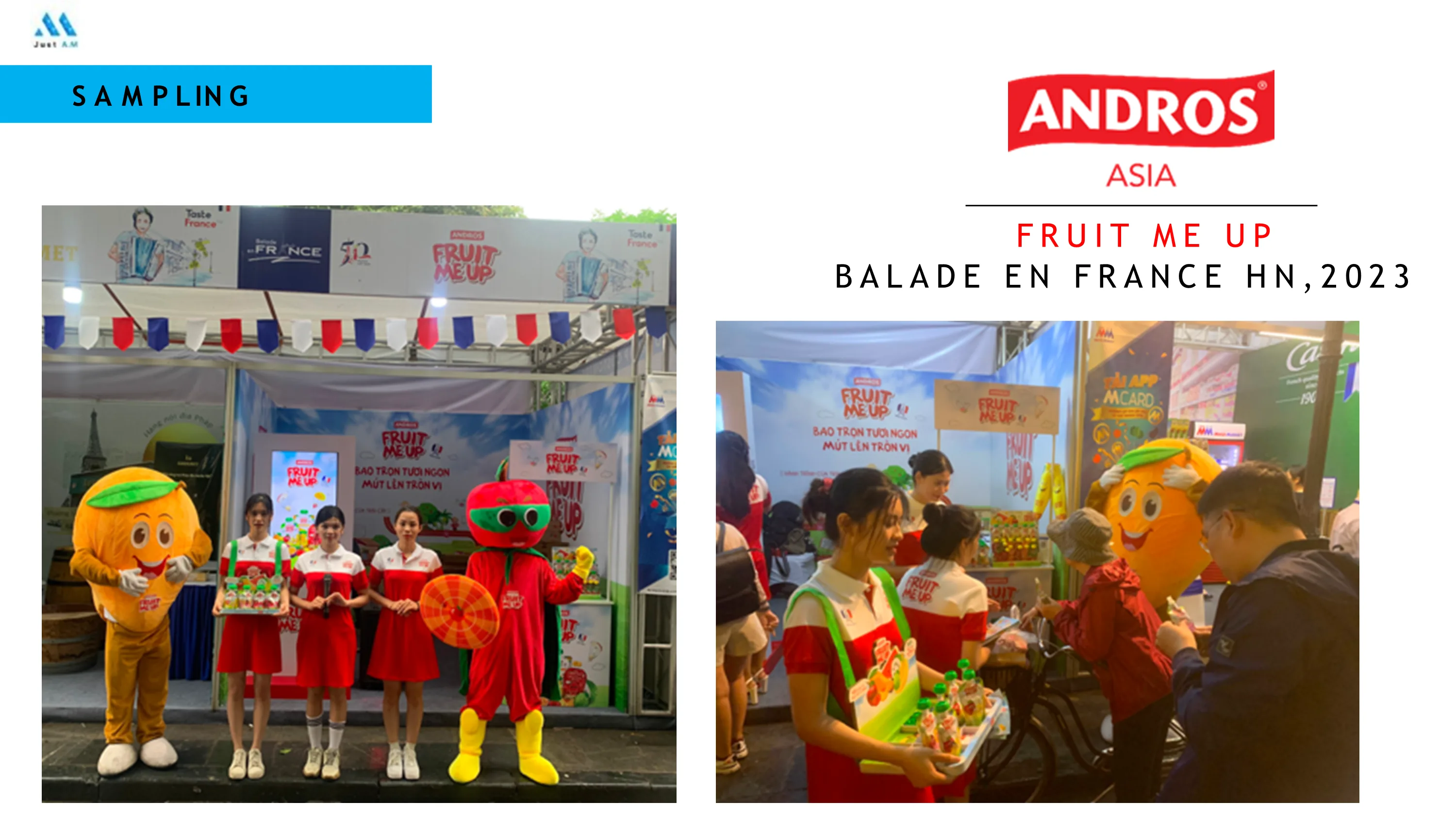 Fruit Me Up - Activation Tại French Food Festival Hà Nội