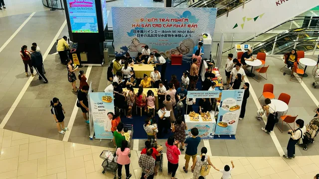 JETRO - Sự Kiện Trải Nghiệm Hải Sản Nhật Bản Tại AEON Mall Bình Tân Và Family Mart