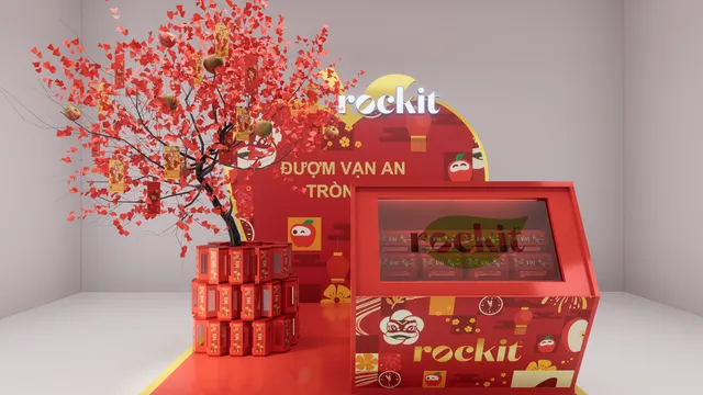 Rockit - Activation Mùa Tết 2025 Tại 10 Siêu Thị TP.HCM Và Hà Nội