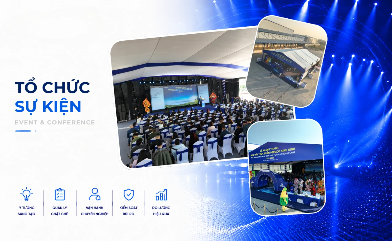 Sự kiện doanh nghiệp chuyên nghiệp